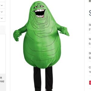 Ghostbusters Green Monster Costume for adult